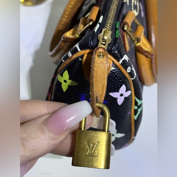 LOUIS VUITTON Multicolored Monogram Nano Mini Speedy HL Bag - Picture 5 of 7